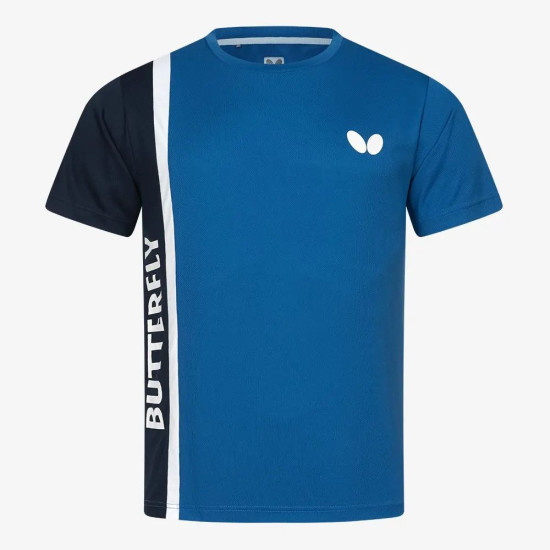 T-Shirt Saijo niebieski