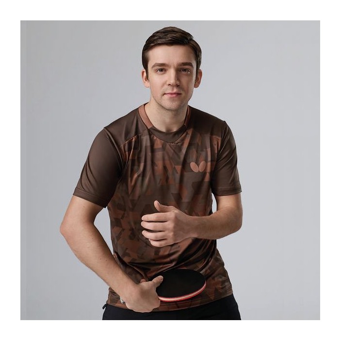 Koszulka Ageo Kids brązowa