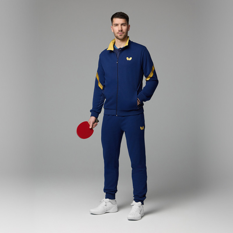 Spodnie dresu Puro Kids granatowe